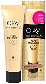 Olay Total Effects Pore Minimiser Cc Cream - Light/Medium (50ml) (Pack of 4)