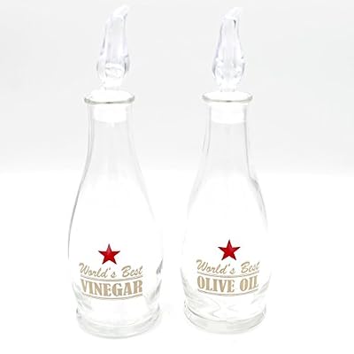 Öl und Essig 2er Set - Flaschen mit Ausgießer ~ 350ml ~ Flirt by Ritzenhoff & Breker