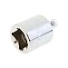 Produktbild F Fityle Air Impact-Adapter und Reduziersockel 1/2 Zoll / 1/4 Zoll / 1/8 Zoll Luftstoß Steckdos Adapter und Reduzierersatz - Silber 6,3x12,5 mm