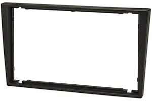 Audioproject A386 Car Radio Fascia 2 DIN for Opel Corsa C Combo Omega Astra Vectra Meriva Vivaro Agila Double DIN Mounting Frame Black