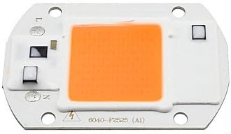 20W LED Grow Light Cob Chip Full Spectrum Input 110V or 220V AC for Indoor Plant Seedling Flower (1 Piece)