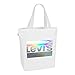 Produktbild Levi's Damen The Everyday Two Face Tote, Weiß (Regular White) 39x14x30 centimeters