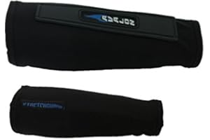 Avalon Archery Black Nylon Stretchyguard Compression Armguard Arm Guard (large)