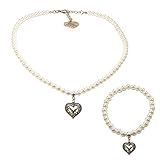 Trachten-Kette und Trachtenarmkette perfekt zum Trachten-Outfit (Dirndl, Lederhose, Trachtenbluse, Oktoberfest) und Hochzeit