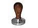 Produktbild scarlet espresso „Classic“ Tamper mit bresso „Classic“ Tamper mit braunem/schwarzem Edelholzgriff für Siebträraunem/schwarzem Edelholzgriff fägermaschinen (Sandelholz - Rot, 58 MM)