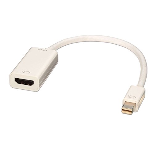 LINDY Mini DisplayPort 1.2 to HDMI 4K Adapter, 0.15m