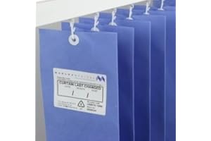 FAP Marlux Universal Disposable Curtains 7.2m Wide x 1.95m Drop - Summer Blue