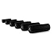 Produktbild Capital Sports Caprole 2 Massageroller Foamroller Faszienrolle zur Selbstmassage Set 6 Stück (45 x 15 cm, Glatte Oberfläche, reduziert Muskelkater) Schwarz