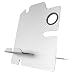 Produktbild Homyl 2 in 1 Universal Aluminium Tablet-Ständer Verstellbarer Tischständer Tablet Halterung Tisch Stand für Handy und iWatch - Silber