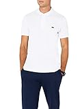 Estación: Primavera/Verano Lacoste PH4012, Polo Para Hombre, Blanco (Blanc), Small (Talla del fabricante: 3)