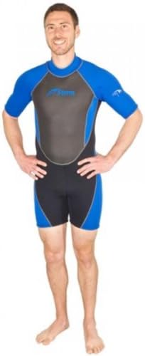 Storm Men's 2mm Snorkel/Scuba/Water Sports Shorty Diving Wetsuit - XXXX-Large