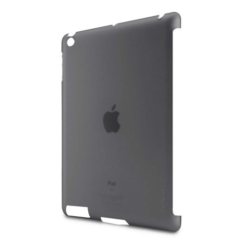 Belkin Snap Shield F8N744cwC00 Schutzh  lle  passend f  r Smart Cover  f  r iPad 4  iPad 3rd Generation  iPad 2 schwarz transparent