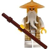LEGO Ninjago: Minifigur Sensei Wu (Tan and Gold Outfit, aus Set 70751) - Ninjago