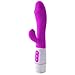 Produktbild Dual Motoren Silikon Rabbit Vibrator für G Punkt und Klitoris Stimulation Sexspielzeug Mit 16 Programmen Vibrationen Massagegerät Dildo für Frauen und Paare- Lila