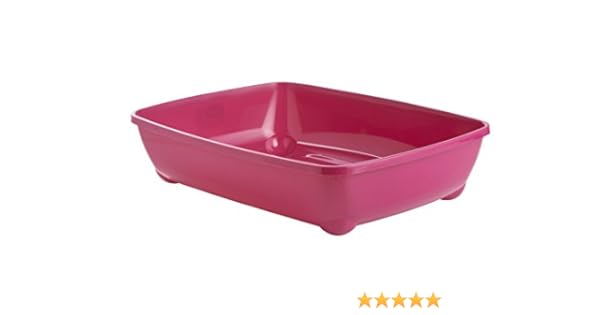 pink litter tray