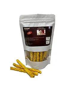 FEEDO Munchy Sticks for Dogs Chiken Flavour Bark Chew Stick Pet Food Dental Treat Munchies for All Breed Dogs Snacks (250grams)