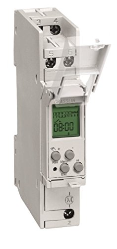 Preisvergleich Produktbild Grasslin Talento Pro Wanduhr digitale Modular, weiß