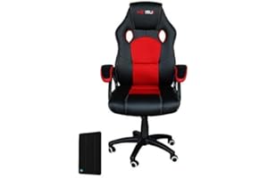 KZ ISU Gaming Chair, Mesh Backed for Comfort Height Adjustable (Green