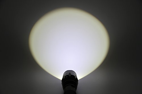 Lawevan® LED CREE XM-L T6 1600 Lumen Taschenlampe 5 Modi Einstellbare Zoomable Taschenlampen+18650 Akku+AC Ladegerät - 7