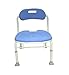 Produktbild Produkte für ältere Menschen/Mutterschaft/für Behinderte Duschstühle Duschstühle Kinderhochstuhl Höhenverstellbar Klappsitz Schiebe Badewanne Duschhocker 130kg (Color : Blue)