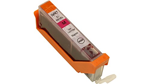 Start – 10 XL Ersatz Chip Patronen kompatibel zu Canon PGI-550BK XL Schwarz, CLI-551BK XL Foto-Schwarz, CLI-551C XL Cyan, CLI-551M XL Magenta, CLI-551Y XL Gelb für Canon Pixma iP7250, iP8750, iX6850, MG5450, MG5550, MG6350, MG6450, MG7150, MX725, MX925 - 6