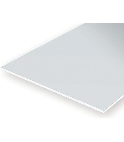 Evergreen 4515 Lastra Polistirene Con Griglia 4.7mm – 150x300mm Per Modellismo