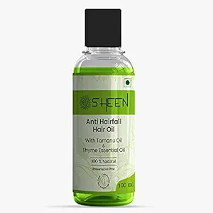 SHEEN ANTI HAIRFALL HAIR OIL (With Goodness Of Thyme & Tamanu Oil)