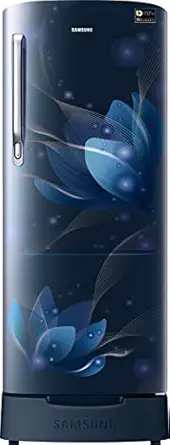 Samsung 192L 3 Star Direct-Cool Single Door Refrigerator (RR20T182YU8/HL, Saffron Blue)