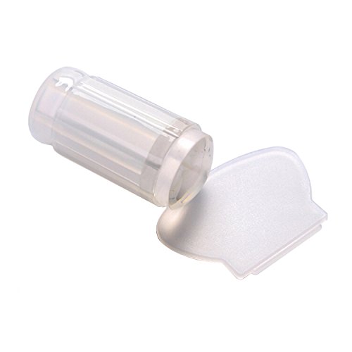 Bluelans® DIY Nail Art Stamping Stamper Scraper Image Plate Transfer Manicure Tool (Clear)