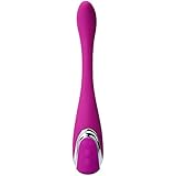 Loveryoyo Vibrador 7 Frecuencias Impermeable Silicona para Vagina y Ano (Rosa)