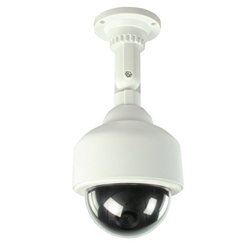 WMicroUK-Top-Quality-Outdoor-Dummy-CameraNew-Housing-Dummy-Security-CameraPackage-Promotion-2-pcs-LED-Wireless-IR-Surveillance-Dummy-Security-Camera2-PCS-Dummy-Fake-CCTV-Security-Camera-LED-Flashing-I