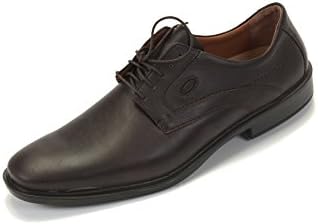 Jamos Men's Lace-Up Flats Brown capucino Brown Size: 14