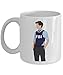 Produktbild TEPEED Spencer Reid Criminal Minds Coffee Mug Cup (White) 11oz Criminal Minds Reid Merchandise FBI Gift Accessories Shirt Poster Sticker Pin Decal Artwork