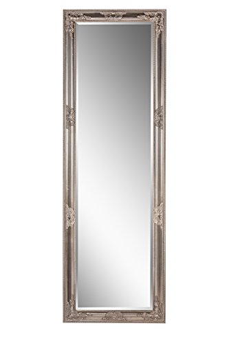 Spiegel Wandspiegel antik silber Barock FAY 170 x 55 cm