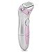 Kemei Cordless Lady Shaver, Women Body Facial Bikini Leg Hair Removal Trimmer Electric Razors, Safe Battery Operated