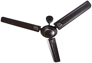Infinizy 1200Mm Economy Ceiling Fan Simple And Elegant Design, Double Shielded Ball Bearing Ensure Operational Reliability, High Life Angle Of Blade For Wider Air Spread ( Brown )