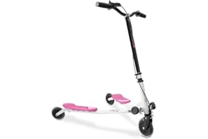 KAWIN SHOPPING ON LINE BIPATTINO - MONOPATTINO 3 RUOTE - SKATEBOARD - SKATE (ROSA)