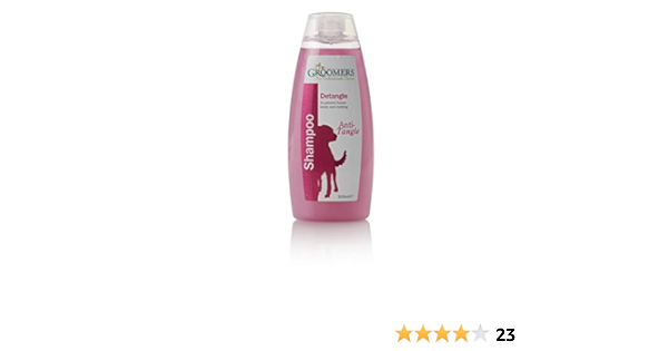 groomers performance detangle shampoo