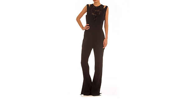 PINKO BLACK Tuta Nera con Pizzo Pinko Estromettere : Amazon.it:  Abbigliamento