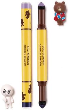 [Line Friends x Missha] Dual Blending Cushion Shadow MAGIC DUST 2 Color Pen Eyeshadow