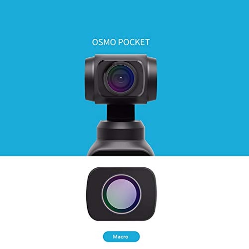 Preisvergleich Produktbild Finebuying Makroobjektiv, Handkamera HD Anti-Shake-Taschenkameraobjektiv, 16 - schichtiger, entspiegelter Dimmfilm für DJI OSMO POCKET