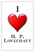 Produktbild I Love H. P. Lovecraft: Notebook - 6x9 Lined Journal - 110 Pages - Soft Cover - Great For Birthday Gift (Perfect Personalised Gifts, Writers, Band 77)