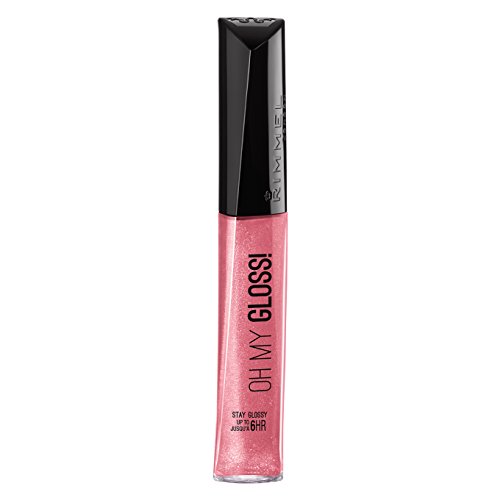Rimmel London Oh My Gloss Lipgloss, Stay My Rose a Sparkly Bright Pink
