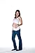 Maternity Belly Band - White - Size 1 By The Pretty Company