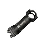 toseek Repuesto tallo bicicleta carretera Ciclismo MTB Bicicleta de montaña Aleación de aluminio + fibra de carbono manillar, 31.8 * 60/70/80/90/100/110/120 mm Grado 6 y 17 Talla:6 degree-70mm