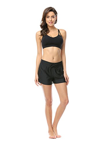 OUO Damen UV Schutz Wassersport Schwimmen Bikinihose Badeshorts Schwimmshorts Boardshorts - 3