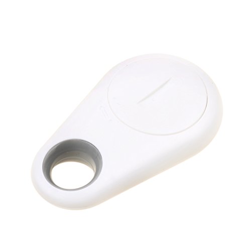Dolity Localizzatore Intelligente Bluetooth GPS Antifurto Tracker Indicatore Di Posizionamento Chiave Tag - Bianco
