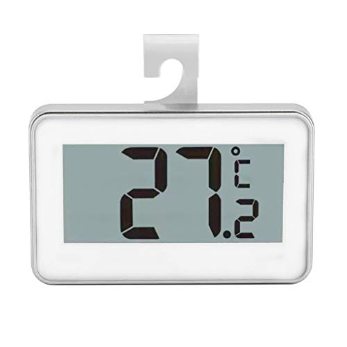 Preisvergleich Produktbild Chowcencen Digital-Kühlschrank Hanging Thermometer wasserdicht Gefrierschrank Raum Temperaturanzeige Frost Warnung - 20 bis 60