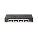 Produktbild 8 Ports Gigabit Ethernet 10/100 / 1000mbps Switch LAN Hub-Adapter für Router und Modem