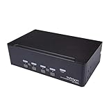 kvm switch hdmi displayport dvi Acceda fácilmente a los ordenadores, gracias a la conmutación mediante teclas de acceso rápido y botones